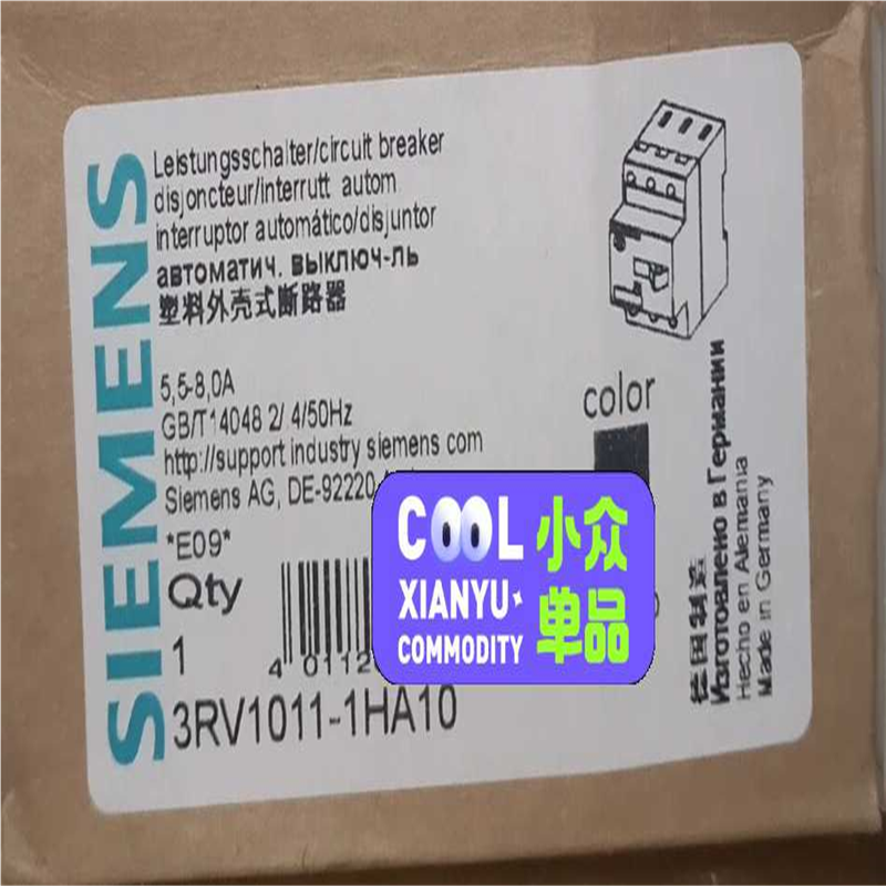 低压断路器3RV1011-1HA10     库存货~询价