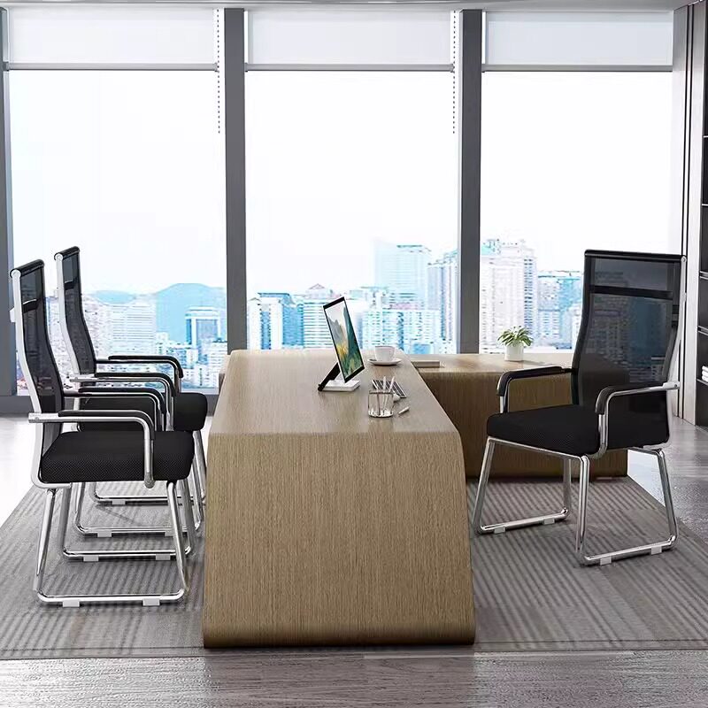 办公椅子员工舒适家用弓形网椅职员会议椅学生特价电脑椅