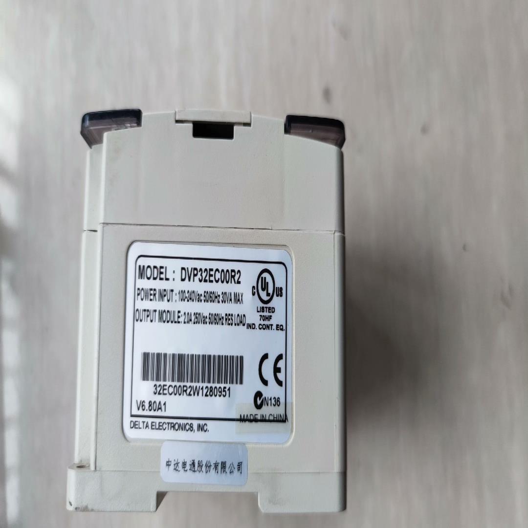 (询价)台达PLC DVP32EC00R2成色实物图，功能正常