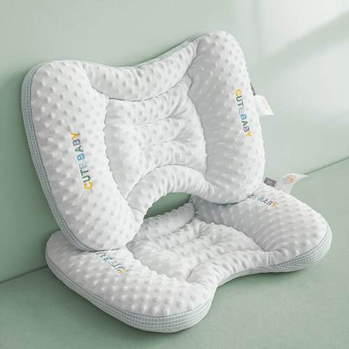 婴儿枕头宝宝护颈椎助睡眠分区枕儿童枕头枕芯6月至8岁幼儿园学生
