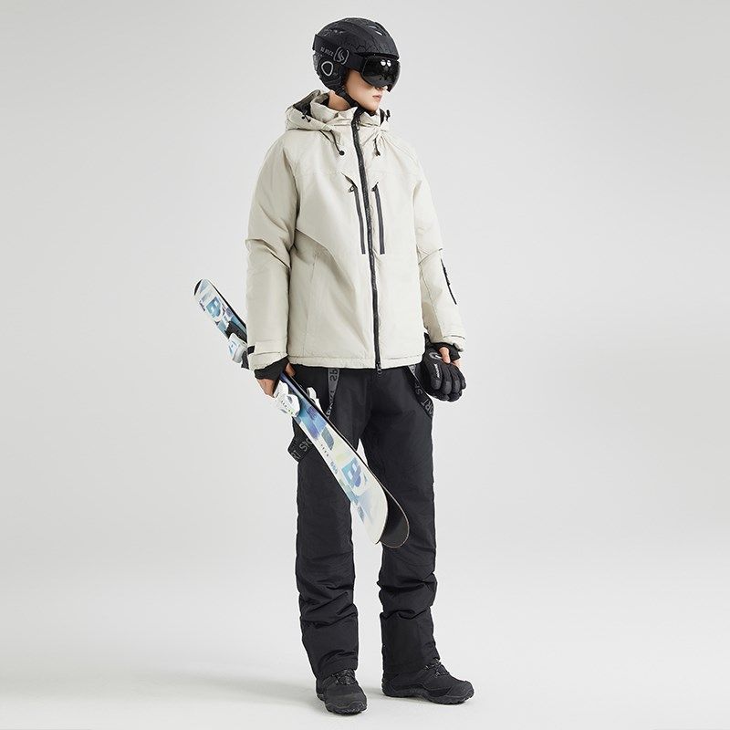 2024新款专业滑雪服男款套装单双板加厚保暖防风防水滑雪衣裤套装