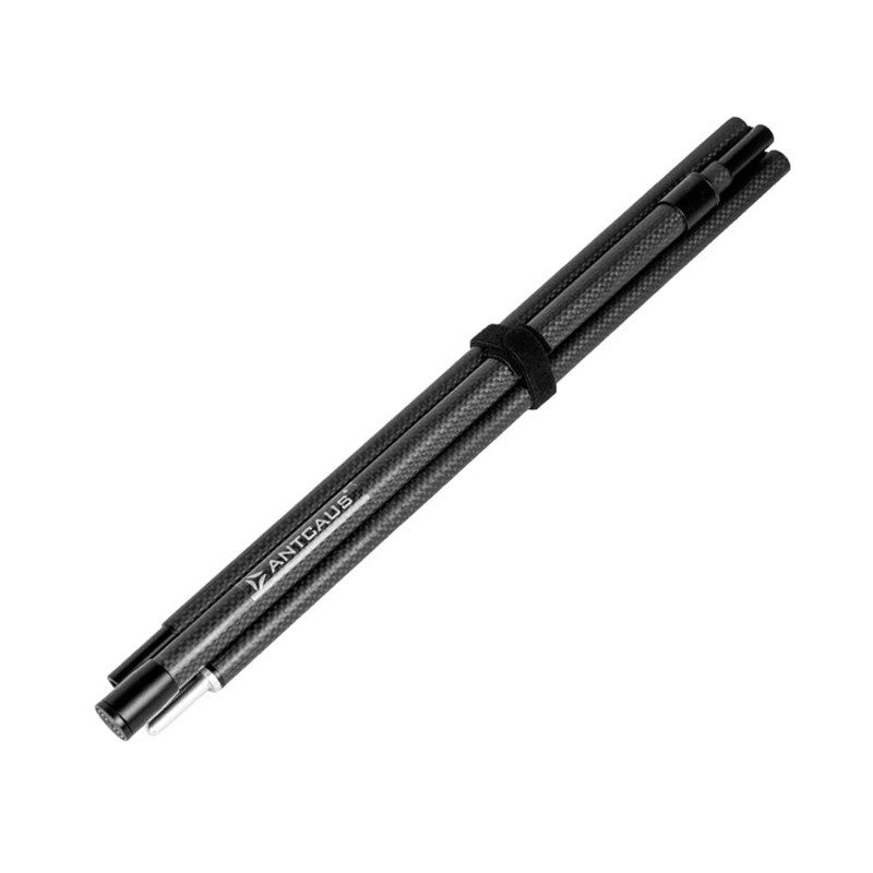 7号碳纤维天幕副杆可调伸缩1.4米4节超轻量化便携帐篷门厅徒步