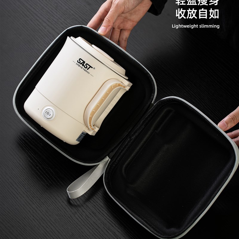 可携式小型烧水壶旅行茶具套组简易中式露营泡茶壶茶杯子焖炖煮壶