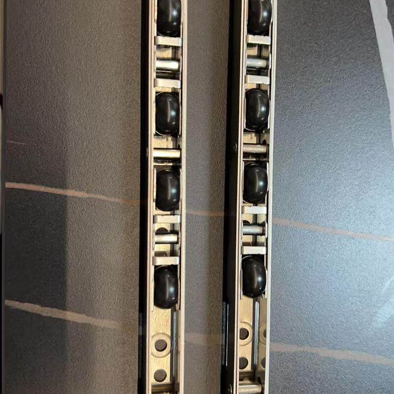 幽灵门轮子配件不锈钢铝合金门移门下滑轮推拉门阳台极窄长条轮