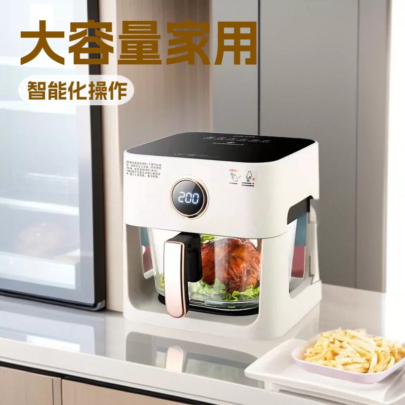 BE可视空气炸锅家用多功能薯条机全自动电炸锅健康无油