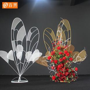 桌摆新花款 家居玄关摆婚 婚庆道具铁TXC艺桌器礼桌面装 饰用欧品式