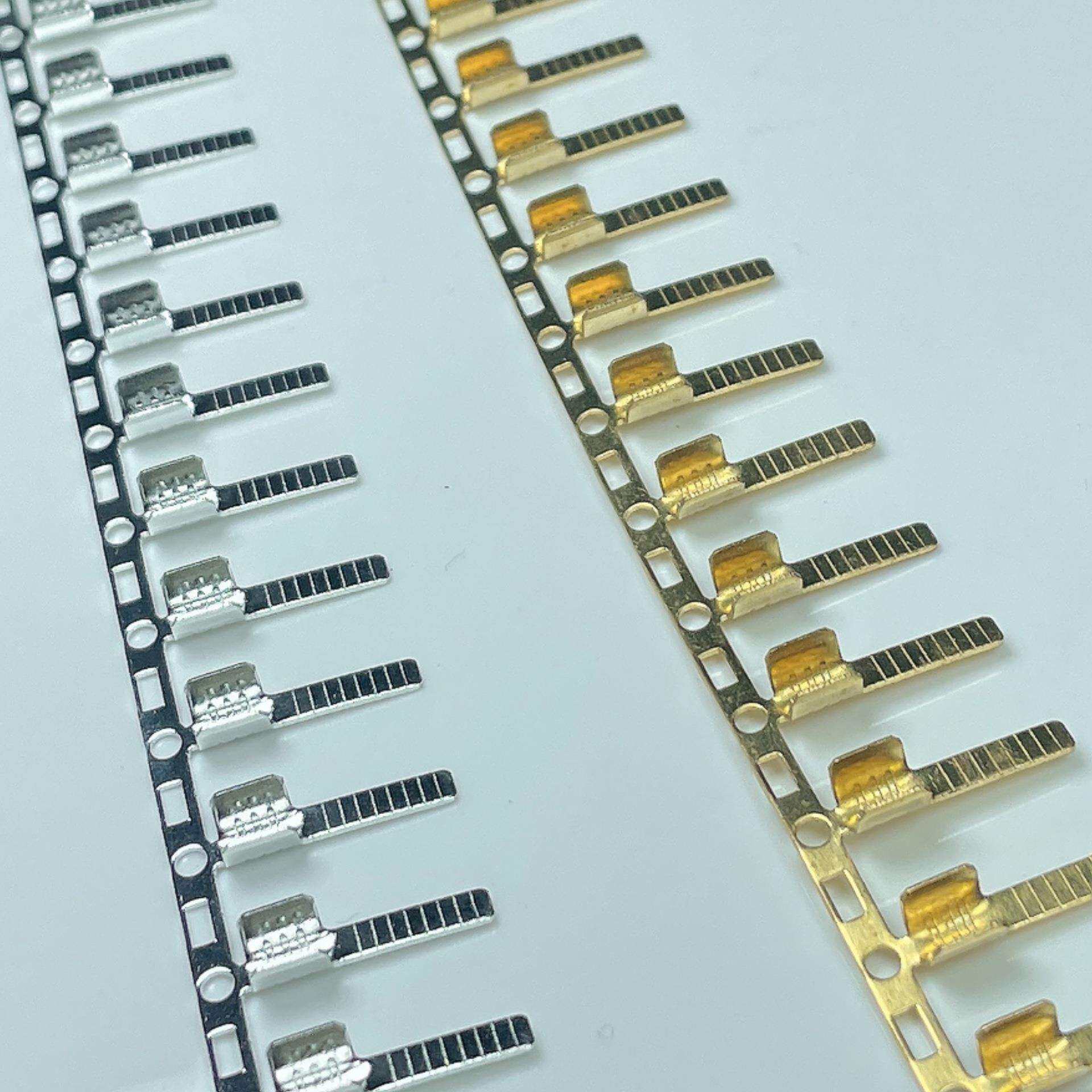 DBN1.25-10片形裸端头线耳冷压横连接线端子 片型插针插片6000/卷