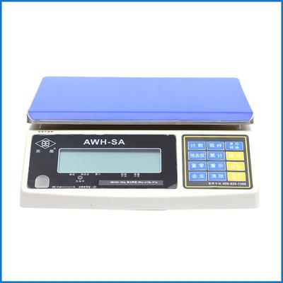 上海英展电子秤ACS-W(SA)-30kg电子计重桌秤可加装RS232通讯串口