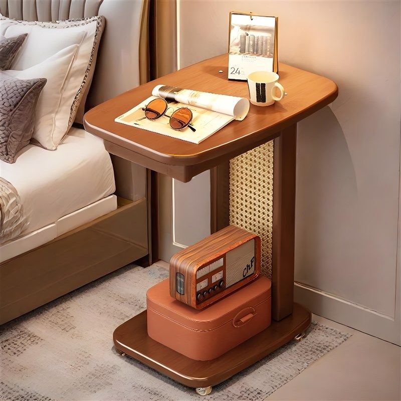 卧室可移动床边桌子简易床头桌置物架书桌电脑桌家用客厅沙发边几,住宅家具,床边桌,淘宝优惠券,粉丝福利购,淘宝优惠卷