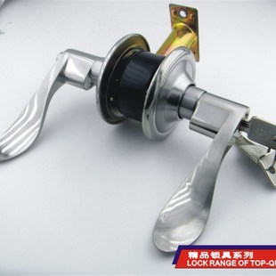 把手锁执手锁室内卧室房门锁头 实木单舌球形通用型 家用房间简约