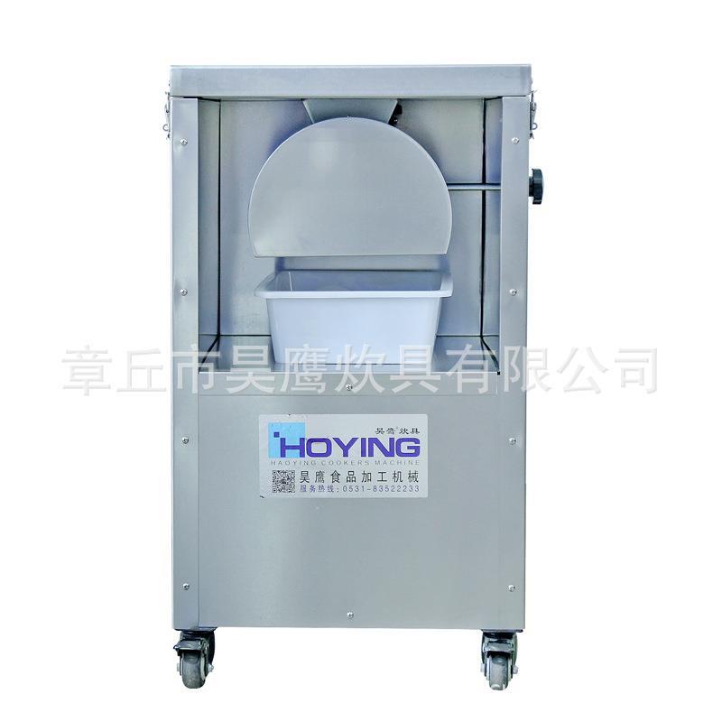 商用冷冻鲜肉鸡骨架自动切肉机 去皮去骨切丝V切丁切片切肉机