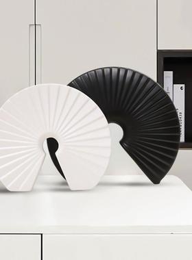 简约现代几何抽象艺术摆件北欧办公室客厅电视柜书柜家居软装饰品