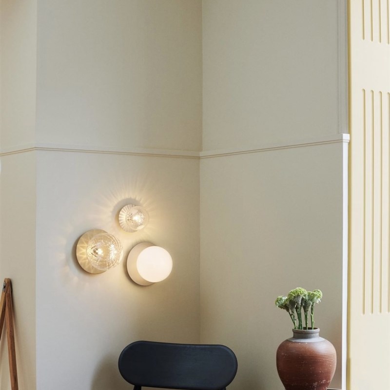 玻璃球吸顶灯简约现代小型过道阳台ledJ入户玄关浴室床头壁灯清新