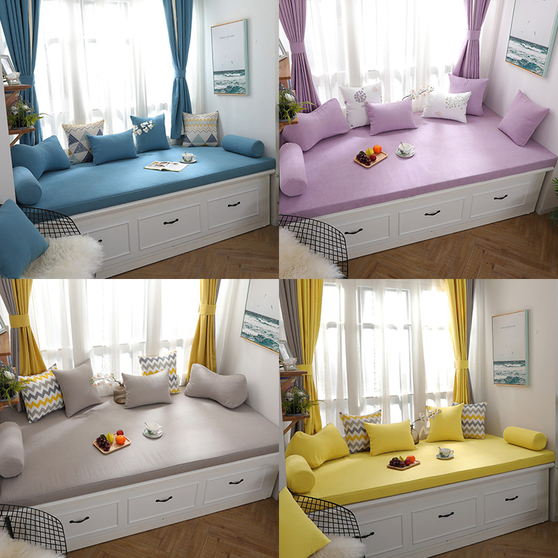 飘窗垫窗台垫阳台垫子榻榻米20A23新款定制高密度海绵四季通用定