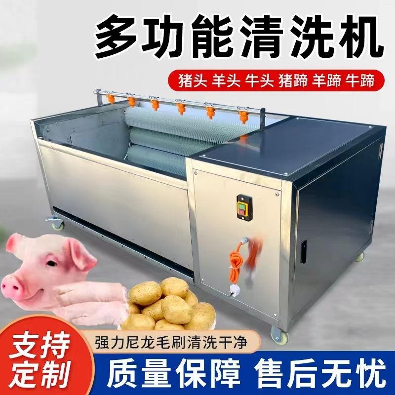 猪蹄猪头清洗机全自动羊