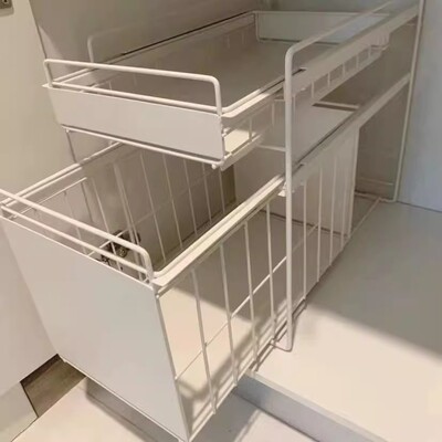 下水槽置物架厨房收纳架多功能