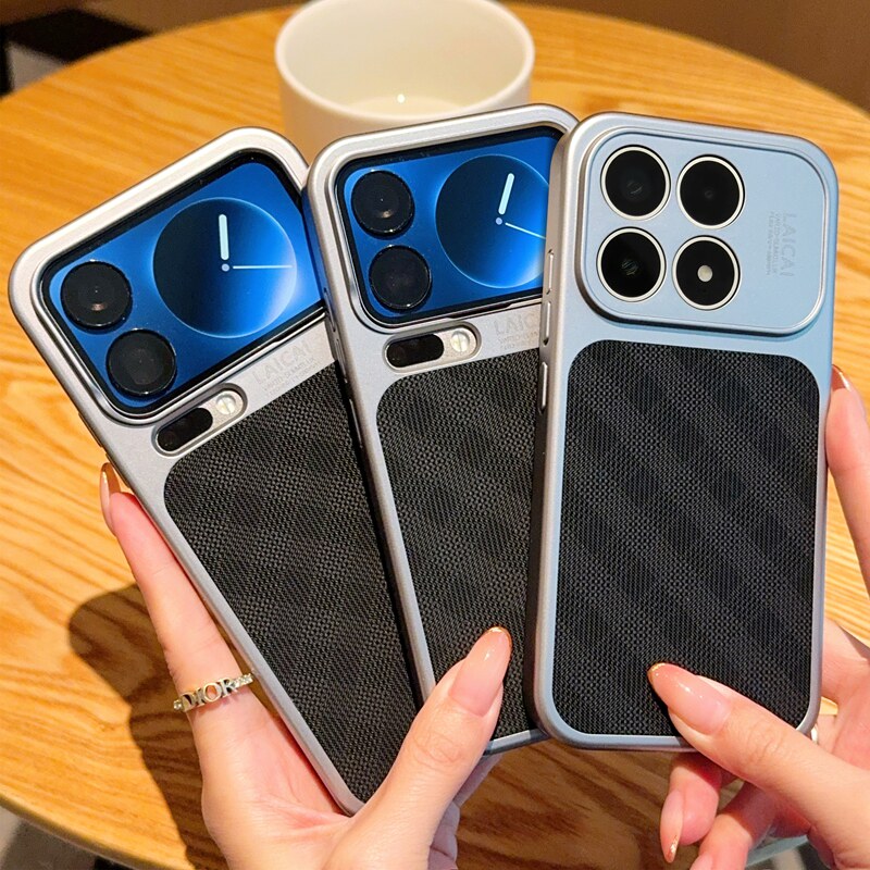 适用小米17promax新款拼接手机壳秒变17ProMax高级编织纹高档xiaomi17pro专用外壳17高级感男女全包防摔保护
