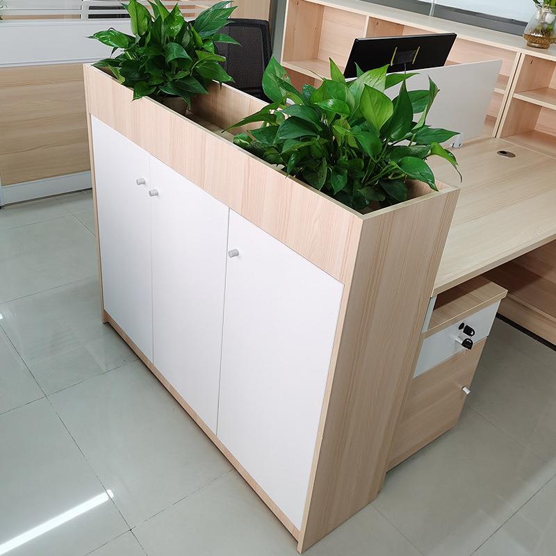 料君诚家矮柜柜地柜办公室收纳储物柜JC1187具木质隔断资文件柜花