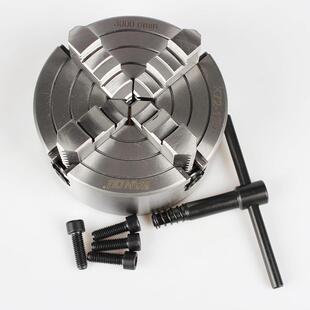 三鸥牌四爪单动卡盘数控车床机床配件手动夹头夹具K72 折扣价