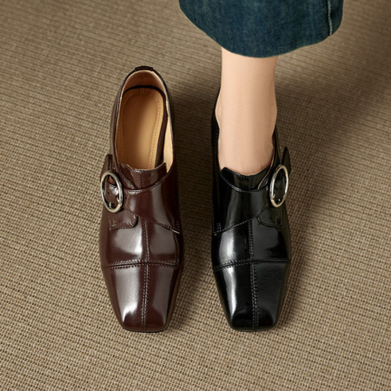 2025新款真皮女鞋平底单鞋女英伦风小皮鞋一脚蹬乐福鞋内增高漆皮,户外/登山/野营/旅行用品,登山鞋/徒步鞋,淘宝优惠券,粉丝福利购,淘宝优惠卷