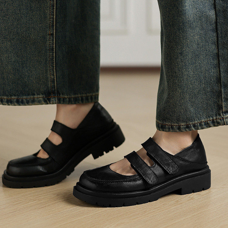 复古玛丽珍鞋女魔术贴百搭时尚夏秋外穿单鞋英伦夏软底厚底乐福鞋,户外/登山/野营/旅行用品,登山鞋/徒步鞋,淘宝优惠券,粉丝福利购,淘宝优惠卷