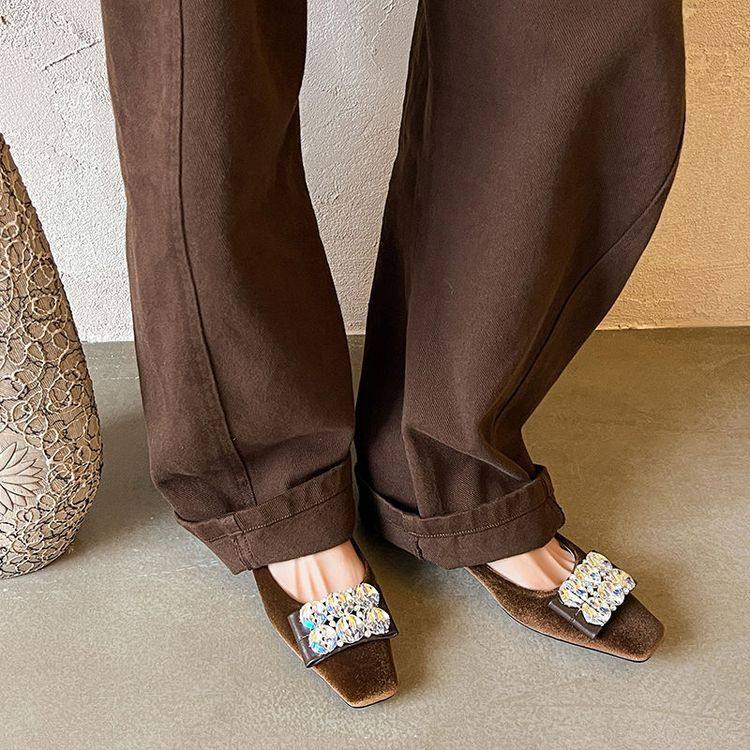 法式优雅水钻银色新娘鞋通勤小跟高跟鞋名媛气质方头猫跟单鞋女春,户外/登山/野营/旅行用品,登山鞋/徒步鞋,淘宝优惠券,粉丝福利购,淘宝优惠卷