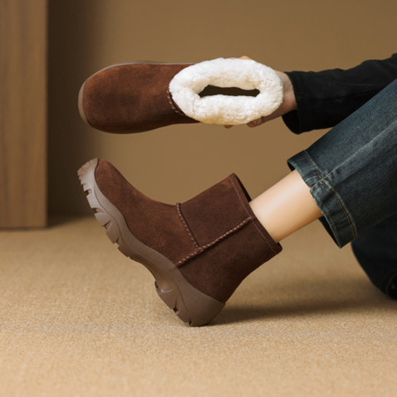 短靴子女士巨好看的保暖加绒2025爆新款冬季天雪地靴东北厚底棉靴,户外/登山/野营/旅行用品,登山鞋/徒步鞋,淘宝优惠券,粉丝福利购,淘宝优惠卷