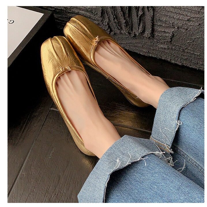 手工真皮~好穿~方头褶皱浅口单鞋女软皮平底豆豆鞋一脚蹬奶奶鞋,户外/登山/野营/旅行用品,登山鞋/徒步鞋,淘宝优惠券,粉丝福利购,淘宝优惠卷