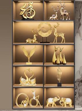 现代家居装饰品摆件客厅酒柜书房摆件欧式创意办公室摆设工艺品