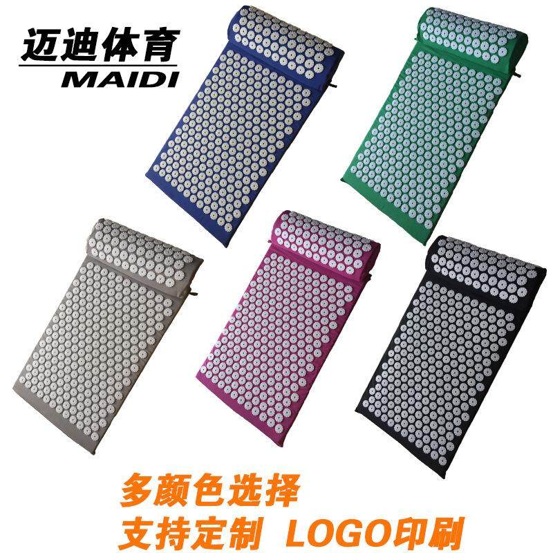 厂家直供针刺按摩垫瑜伽垫穴位按摩垫针灸垫子针刺枕头68*42cm