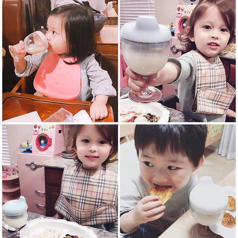 CPC认证宝宝塑料高脚杯儿童酒杯果汁杯儿童牛奶杯学饮杯