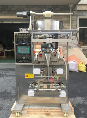 钦典背封圆角加热搅拌保温蜂蜜包装机 园斜角易撕口簌口水灌装机