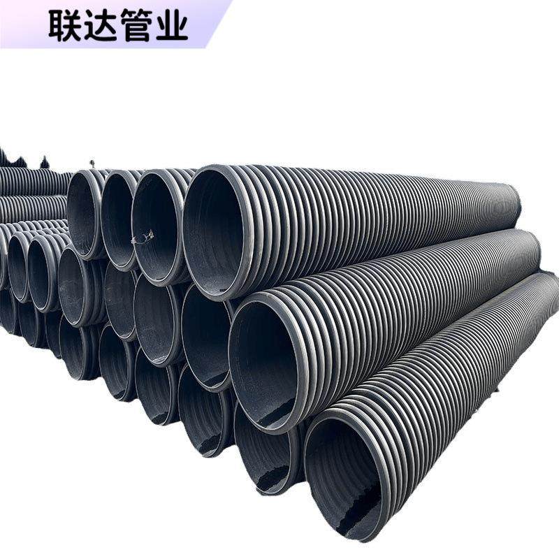 管道HDPE双壁波纹管SN8DN800高低密聚乙烯PE排水管雨污水管,橡塑材料及制品,HDPE波纹管,淘宝优惠券,粉丝福利购,淘宝优惠卷