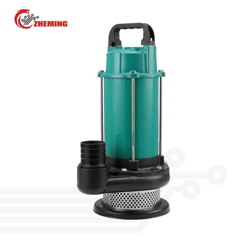 太阳能潜水泵110v150v2寸高扬程大流量铁壳潜水泵DCSOLARPUMP