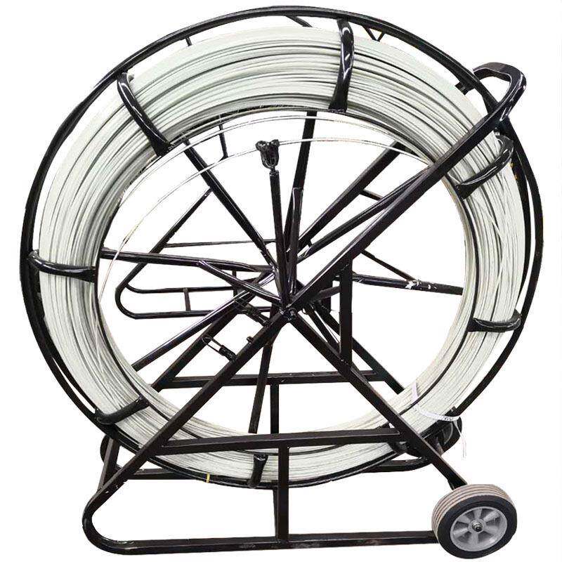 电工穿线工具玻璃钢管道穿线器引线器通信穿管器11#150米带架子