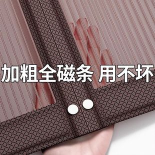 家用魔术贴磁性纱门纱窗免打孔自吸磁铁隔断2025新款 防蚊门帘夏季