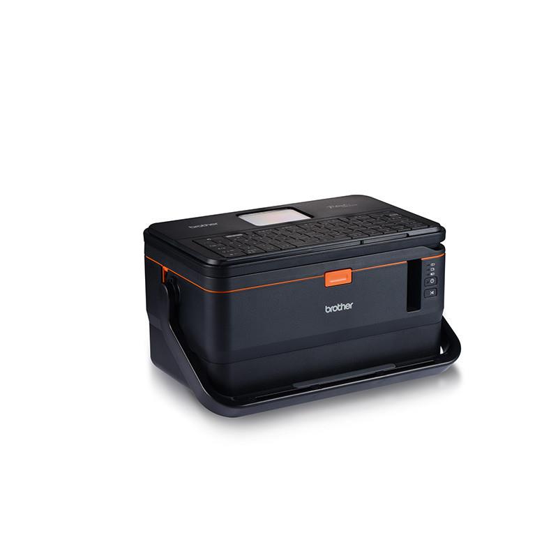 PT-E800TK兄弟电脑标签打印机线缆线号机固定资产条码套号机