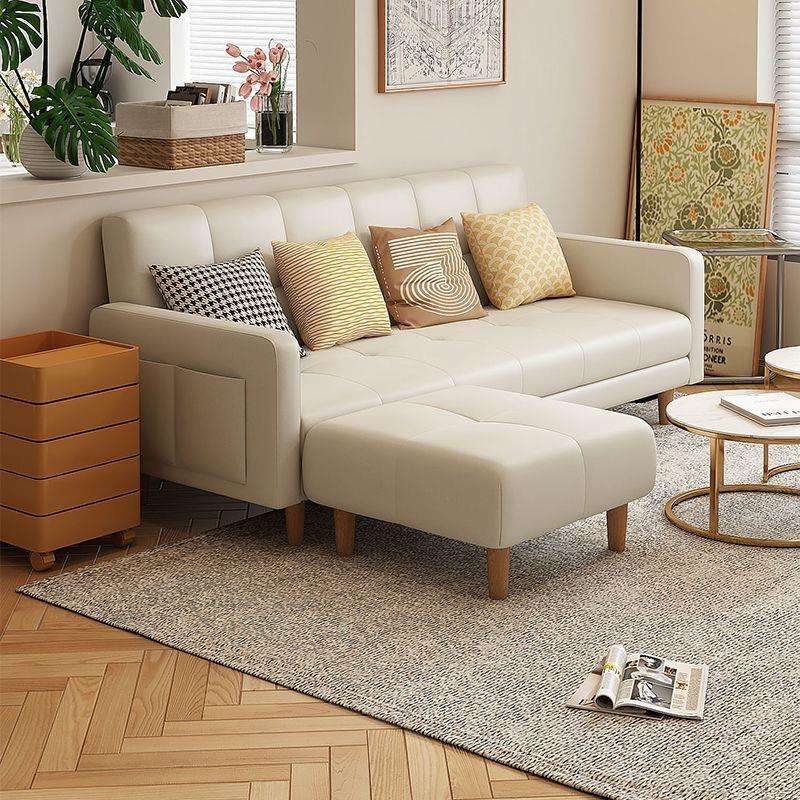 可折叠科技布沙发床一体两用客厅卧室简易出租屋用小户型现代简约