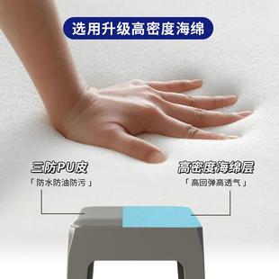 家用塑料加厚小凳子矮凳可叠放客厅餐桌椅子高方凳胶凳商用小板凳