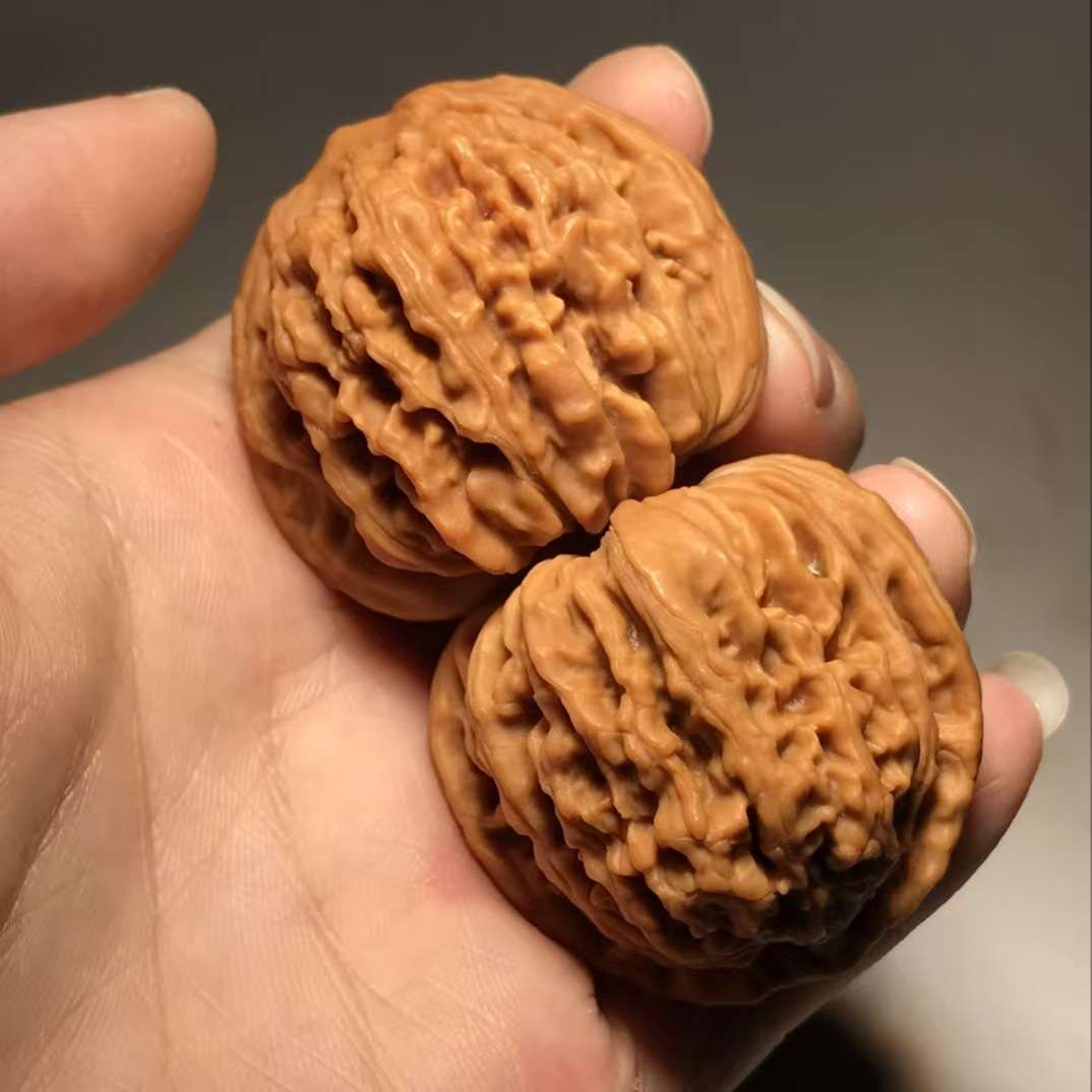涞水核农一手货源精品文玩核桃手把件盘玩高油高密可代发