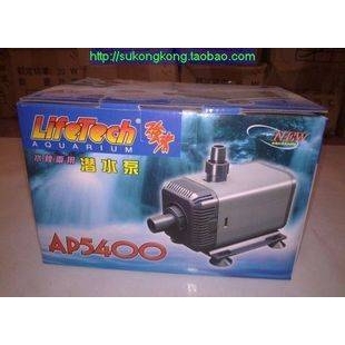 JEBO佳宝强者Lifetech/AP5400鱼缸水族箱潜水泵鱼池过滤水泵100W