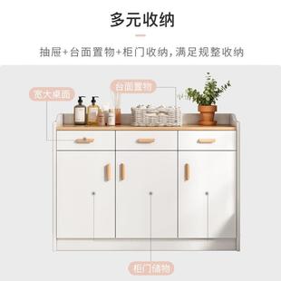 飘窗柜阳台储物柜防晒简约现代矮柜落地柜多功能阳台收纳置物柜子
