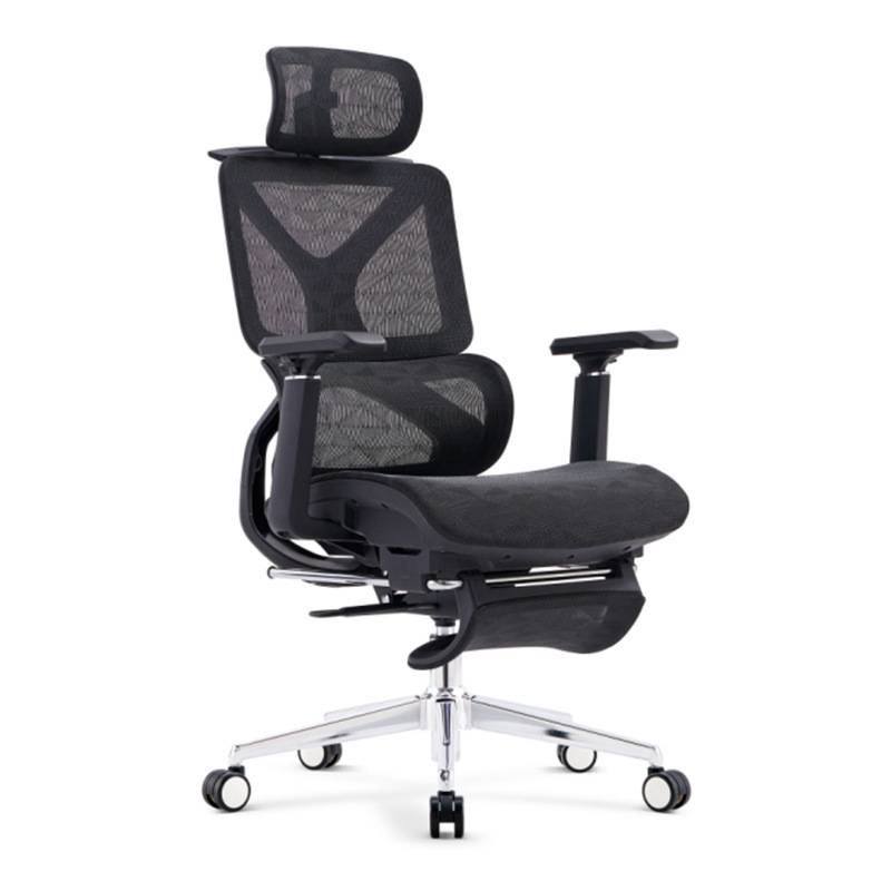 人体工学椅简约现代透气特网电脑椅舒久坐旋转可躺办公椅经理椅子