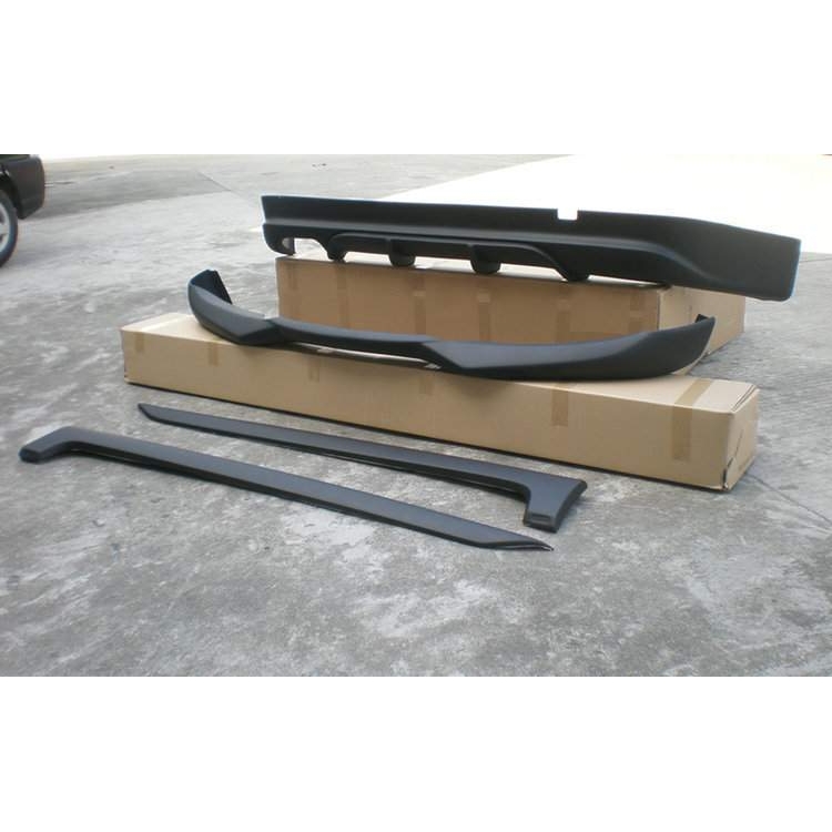 适用于宝马3系pu包围 新宝马e90改装小包围 LCI加装包围09-11款