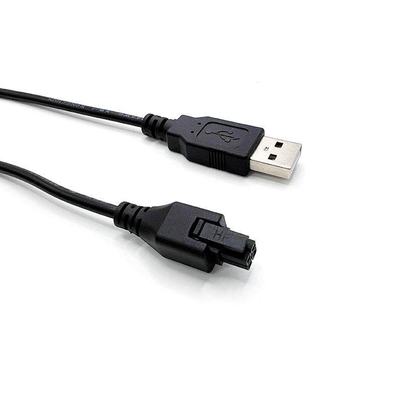 厂家直销USB 5557 注塑端子线 4PIN 接线端子升降桌电源线延长
