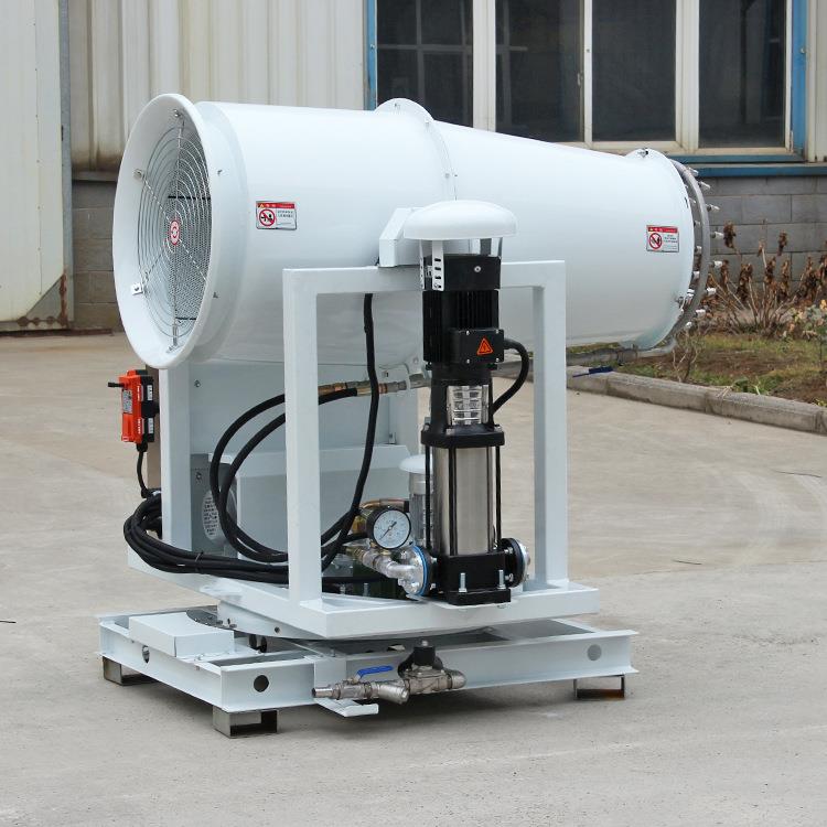 煤棚智能鹰眼雾炮HBO机 30米固程式远射雾定 卸料口降器尘低噪雾