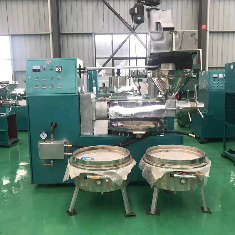 00型螺旋榨油机茶籽榨油机1NOD籽压榨生产线菜机籽榨油 菜商业全