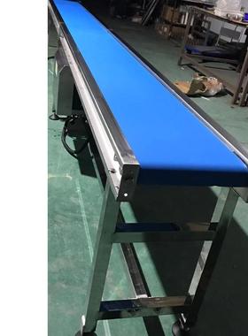 304锈钢食品级BBOP输送机 不白色U食品机级输送带爬坡输送转弯机