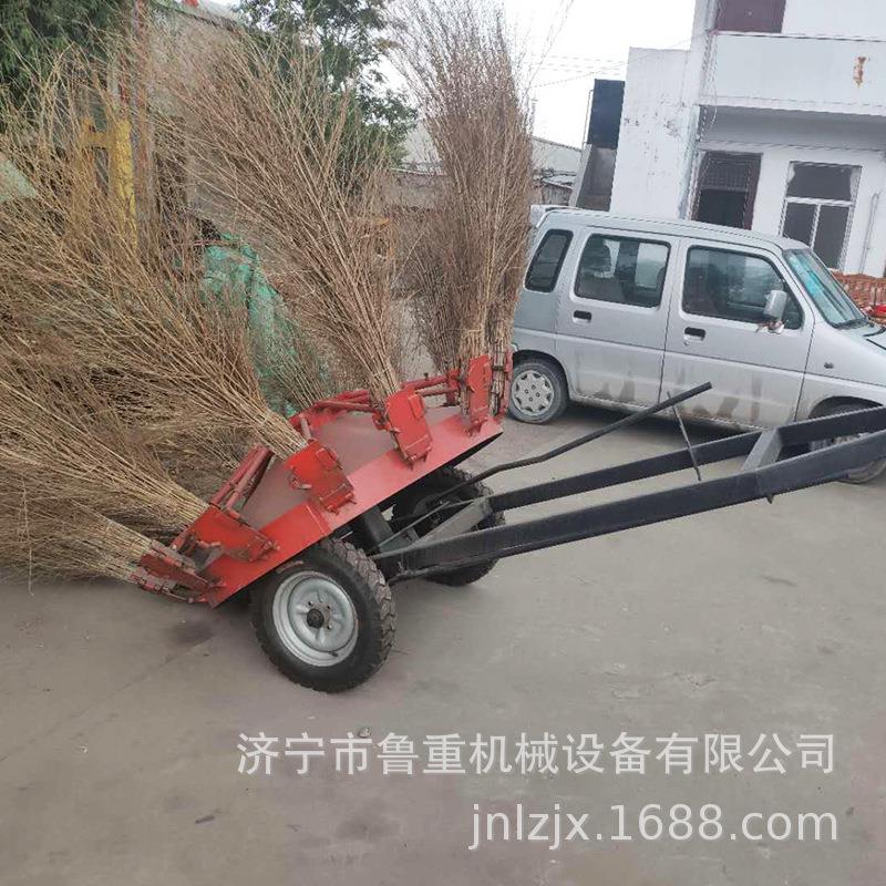 生产牵清引式风火轮扫路折机叠扫把LZ-1416扫地车14把扫把式扫车