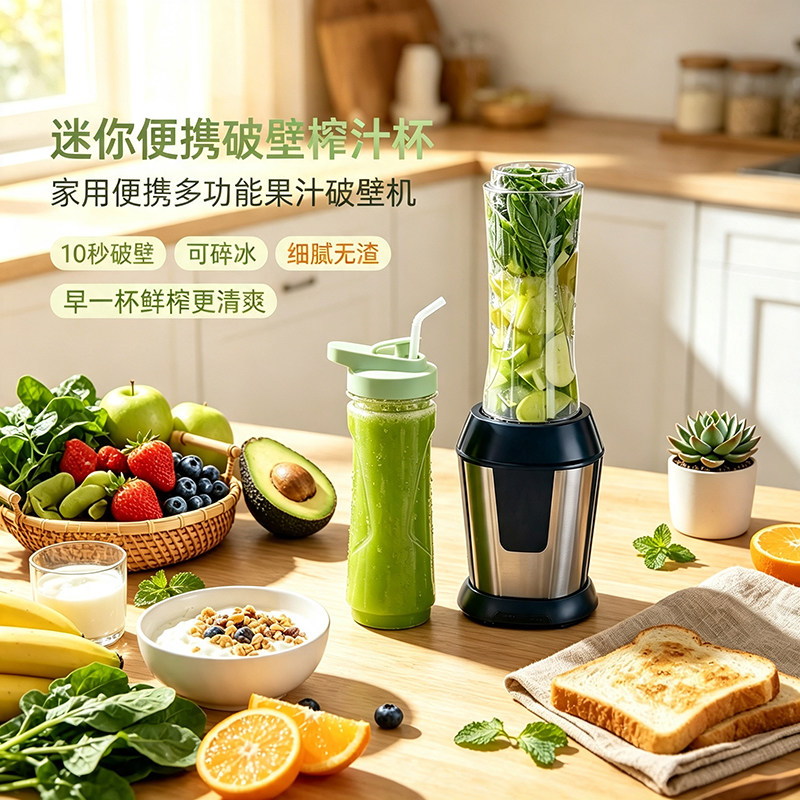 便携式榨汁机小型随身外带榨汁杯